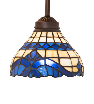 Meyda Tiffany - 141003 - One Light Pendant - Baroque - Mahogany Bronze