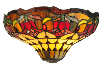 Meyda Tiffany - 141667 - Two Light Wall Sconce - Colonial Tulip - Antique