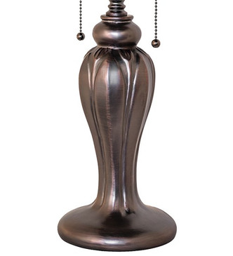 Tulip Vase Two Light Table Base Hardware (14177)