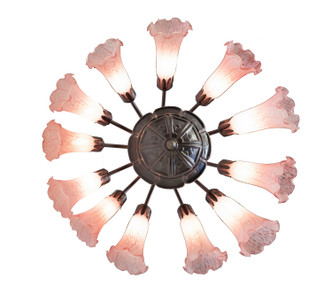 Pink 12 Light Chandelier (147292)