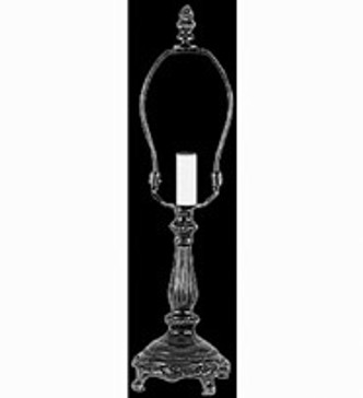 Meyda Tiffany - 15072 - One Light Table Base - Stanley - Mahogany Bronze