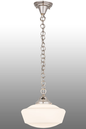 Meyda Tiffany - 161815 - One Light Pendant - Revival - Polished Nickel