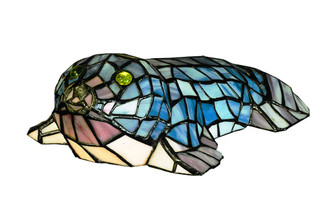 Meyda Tiffany - 16445 - Two Light Accent Lamp - Tiffany Seal - Steel Meyda Tiffany - 16445 - Two Light Accent Lamp - Tiffany Seal - Steel