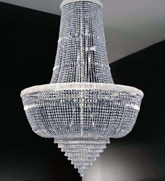 Meyda Tiffany - 174426 - 20 Light Chandelier - Osaka Empire - ChromeCrystal