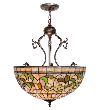 Tiffany Turning Leaf Three Light Pendant (17530)