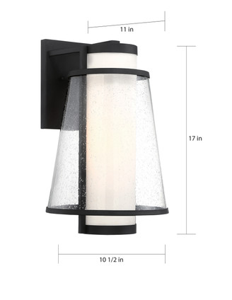 Anau One Light Outdoor Wall Lantern (60-6603)