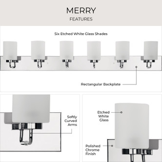 Merry Six Light Bath (P300421-015)