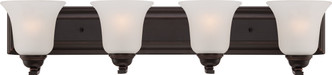 Nuvo Lighting - 60-5694 - Four Light Vanity - Elizabeth - Sudbury Bronze