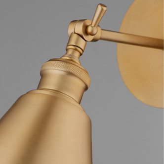 Metal Cone Lighting One Light Wall Mount (5390-80)