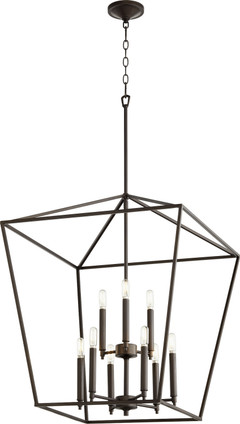 Gabriel Nine Light Entry Pendant (604-9-86)