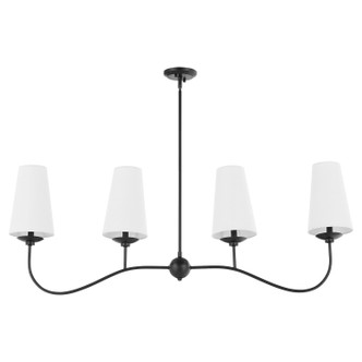 Quorum - 616-4-59 - Four Light Chandelier - Euphora - Matte Black