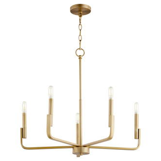 Tempo Six Light Chandelier (6210-5-80)