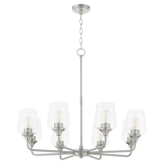 Quorum - 6313-8-65 - Eight Light Chandelier - Raymond - Satin Nickel Quorum - 6313-8-65 - Eight Light Chandelier - Raymond - Satin Nickel