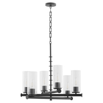 Quorum - 641-6-59 - Six Light Chandelier - Mercier - Matte Black