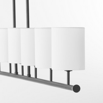 Harmony Seven Light Linear Chandelier (647-7-59)