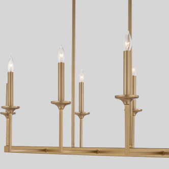 Eldorado Eight Light Linear Chandelier (6505-8-80)