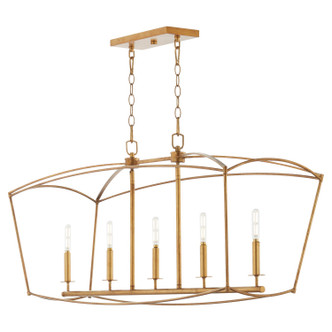 Mantle Five Light Chandelier (6512-5-74)