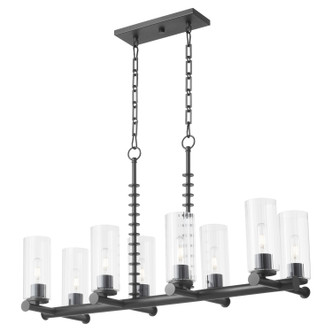 Mercier Eight Light Linear Chandelier (651-8-59)