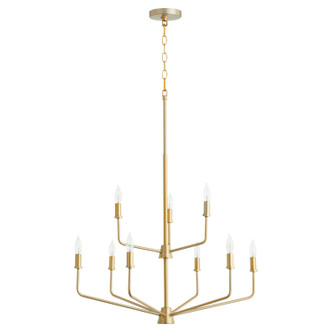 Harmony Nine Light Chandelier (657-9-80)