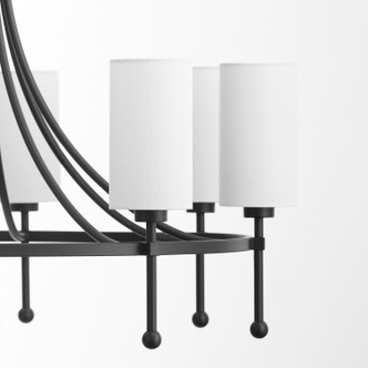 Lee Boulevard Eight Light Chandelier (664-8-59)