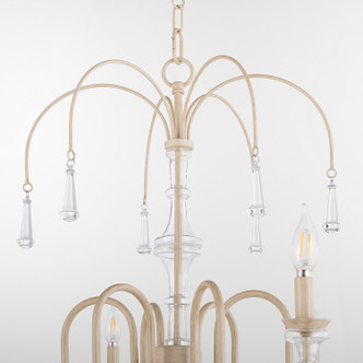 Clasica Six Light Chandelier (685-6-52)