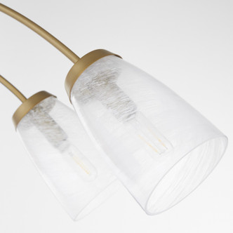 Arpeggio Six Light Linear Chandelier (6877-6-80) Arpeggio Six Light Linear Chandelier (6877-6-80)