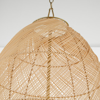 Rattan Five Light Pendant (6900-5-80)