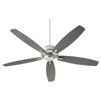 Quorum - 7060-65 - 60Ceiling Fan - Breeze - Satin Nickel