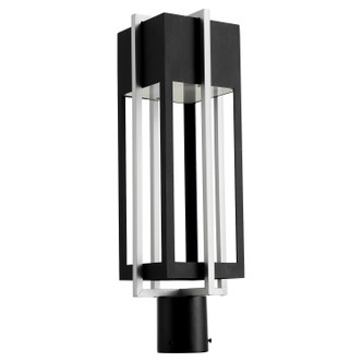 Quorum - 713-22-69 - LED Outdoor Post Mount - Al Fresco - Textured Black|Brushed Aluminum