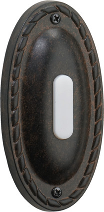 Quorum - 7-308-44 - Door Chime Button - 7-308 Door Buttons - Toasted Sienna