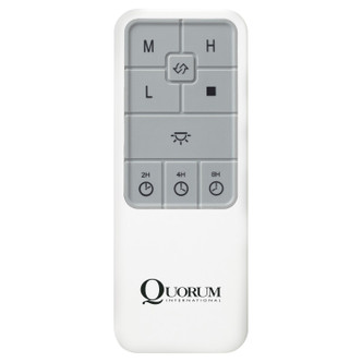 Quorum - 7-501-0 - Motor Remote / LED - White