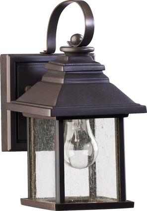 Quorum - 7940-5-86 - One Light Wall Mount - Pearson - Oiled Bronze Quorum - 7940-5-86 - One Light Wall Mount - Pearson - Oiled Bronze