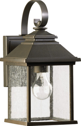 Quorum - 7940-7-86 - One Light Wall Mount - Pearson - Oiled Bronze Quorum - 7940-7-86 - One Light Wall Mount - Pearson - Oiled Bronze
