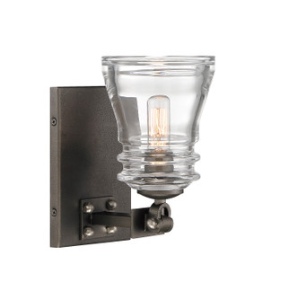 Minka-Lavery - 2731-709 - One Light Bath - Graham Avenue - Smoked Iron And Brushed Nickel