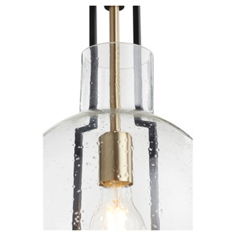 Textured Glass Pendants One Light Pendant (89-10-6980)