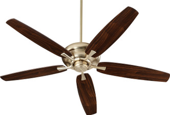 Quorum - 90565-80 - 56 Ceiling Fan - Apex - Aged Brass