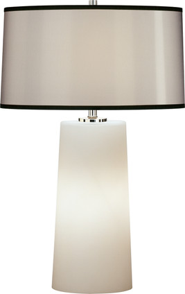 Robert Abbey - 1580B - Two Light Accent Lamp - Rico Espinet Olinda - Frosted White Cased Glass w/Night Light