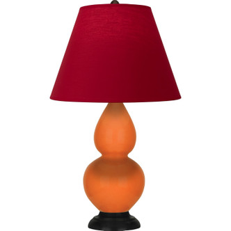 Robert Abbey - 1655R - One Light Accent Lamp - Small Double Gourd - Pumpkin Glazed Ceramic w/Deep Patina Bronze