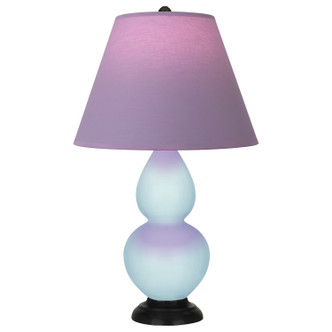 Robert Abbey - 1656L - One Light Accent Lamp - Small Double Gourd - Baby Blue Glazed Ceramic w/Deep Patina Bronze