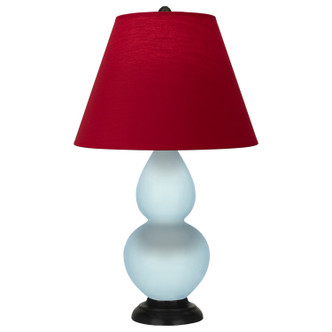Robert Abbey - 1656R - One Light Accent Lamp - Small Double Gourd - Baby Blue Glazed Ceramic w/Deep Patina Bronze