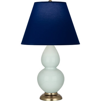 Robert Abbey - 1786N - One Light Accent Lamp - Small Double Gourd - Celadon Glazed Ceramic w/Antique Natural Brass