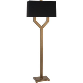 Robert Abbey - 821B - Two Light Floor Lamp - Valerie - Vintage Brass