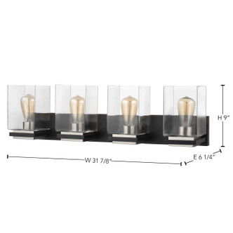 Crossroads Four Light Vanity (60-7654)