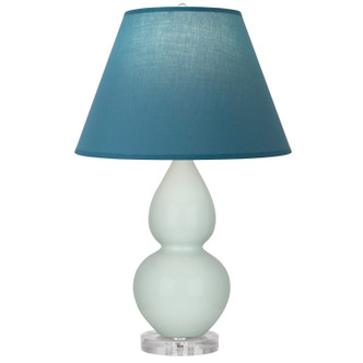 Robert Abbey - A788B - One Light Accent Lamp - Small Double Gourd - Celadon Glazed Ceramic w/Lucite