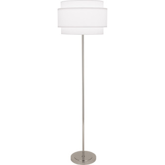 Robert Abbey - AW133 - One Light Floor Lamp - Decker - Polished Nickel