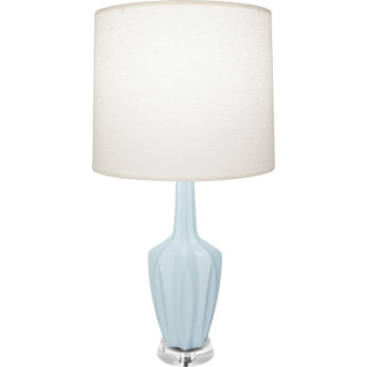 Robert Abbey - BB35 - One Light Accent Lamp - Small Emma - Baby Blue Glazed Ceramic w/Polished Nickel