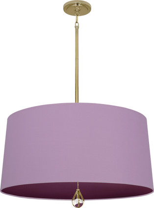 Robert Abbey - BN335 - Three Light Pendant - Williamsburg Custis - Modern Brass