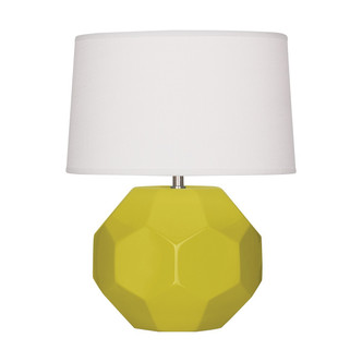 Robert Abbey - CI02 - One Light Accent Lamp - Small Franklin - Citron Glazed Ceramic