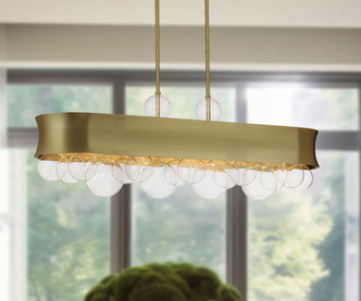 Verdi Square by Robin Baron Six Light Island Pendant (5196-697)