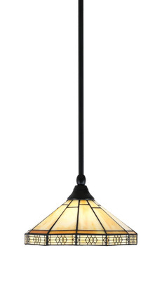 Toltec Lighting - 23-MB-144 - One Light Mini Pendant - Any - Matte Black